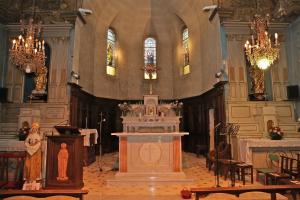 Intérieur de l'église - Photo © Marseille Mairie 11&amp;12