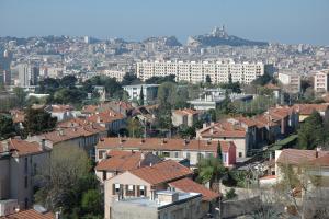 Vue aérienne du quartier de Saint Barnabé - Photo © Ville de Marseille