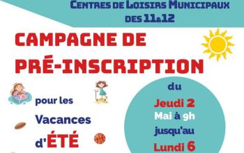 Affiche vacances été 2024