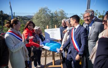 Inauguration promenade Marcel Pagnol le 18 avril 2024