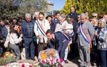 Inauguration promenade Marcel Pagnol le 18 avril 2024