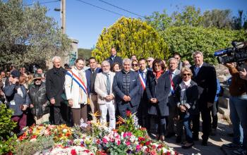 Inauguration promenade Marcel Pagnol le 18 avril 2024