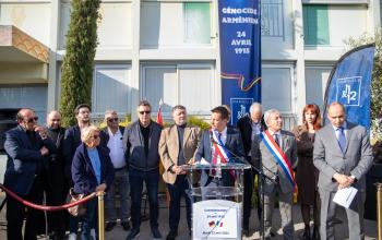 Commémoration du génocide Arménien en Mairie des 11&12