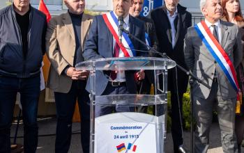 Commémoration du génocide Arménien en Mairie des 11&amp;12