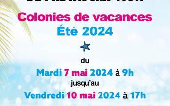 Colonies été 2024