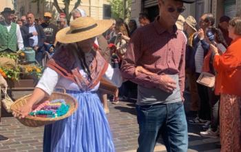 fête des fleurs d'oranger à Vallauris