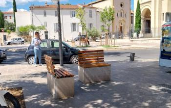 banc place Caire.
