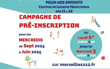 Pré inscription mercredis 24/2025