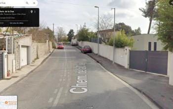 Voirie / propreté chemin de la Clue - Avant
