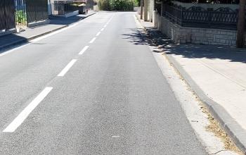 réfection ponctuelle de la chaussée du Chemin des Amarillys, St Julien