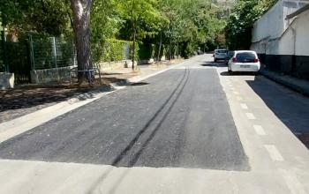 réfection de la chaussée Boulevard de la Forbine, Saint Marcel