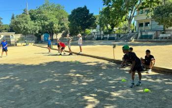 Activité pétanque