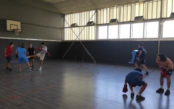 Activité boxe piedpoint