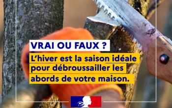 La prévention des feux de forêt, c'est toute l'année