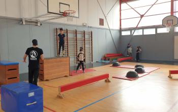 Retour en images de la 1ère semaine du stage multisports Académie des Sports : février 2026