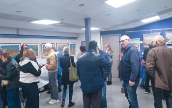 Retour en images sur le vernissage de l'exposition "ESPACES"